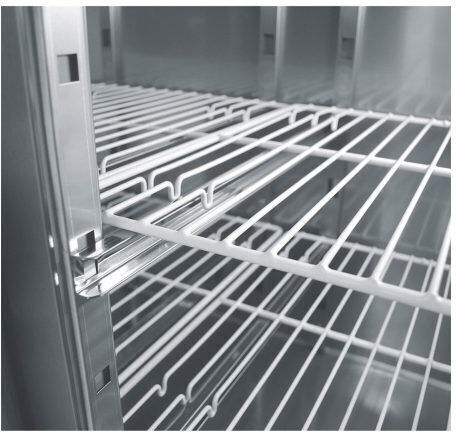 Bambas Frost Английски превод: Stainless Steel Refrigerator Counter 431лт with 3 Doors and Cooling Machine 0/+10°C L185xW70xH85см