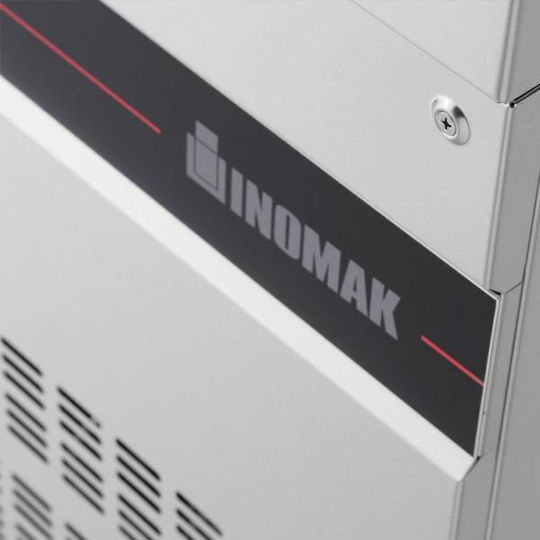 Inomak Английски превод: Stainless Steel Refrigerator Counter 475лт with 4 Glass Doors and Cooling Machine +3/+10°C L224xW60xH87.5см Prunus