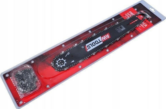 Awtools Guide Rail Plus 2 Chainsaw Blades 37.5cm 64 .325" Husqvarna Black Line