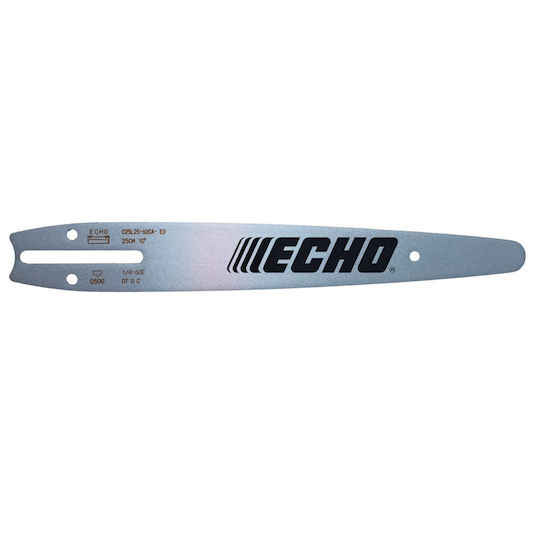 Echo X100-000060 Λάμα Αλυσοπρίονου 20cm (8") για Αλυσίδα με Βήμα 1/4", Πάχος Οδηγών .050"-1.3mm & Αριθμό Οδηγών 52Ε