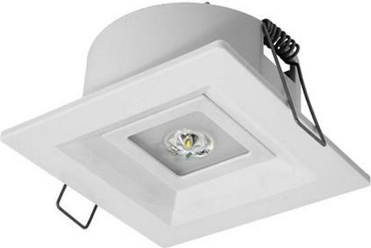 Awex LED Exit Emergency Light with Battery Powered 1pcs