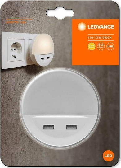Ledvance LED Nachtlicht Steckdose mit Lichtsensor Lunetta 1Stück
