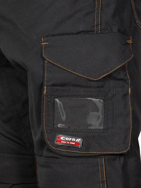 Υδατοαπωθητική Φόρμα Εργασίας Cofra Nottingham Black/black