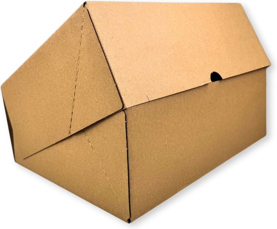 Carton E-shop Shoes Automatic Opening Kraft 38x28,5x13,5cm No95