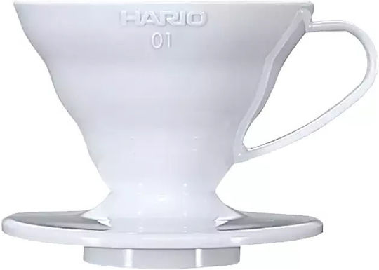Hario V60 01 Picurător de cafea Plastic Alb 119x100x82mm