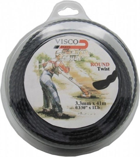Raider Oval Twist Brush Cutter Trimmer Line 3.3mm 46m 110249