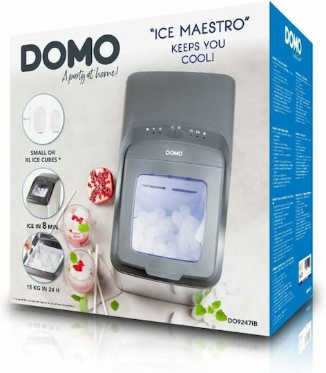 Domo Παγομηχανή mit Tagesproduktion von 15kg DO9247IB