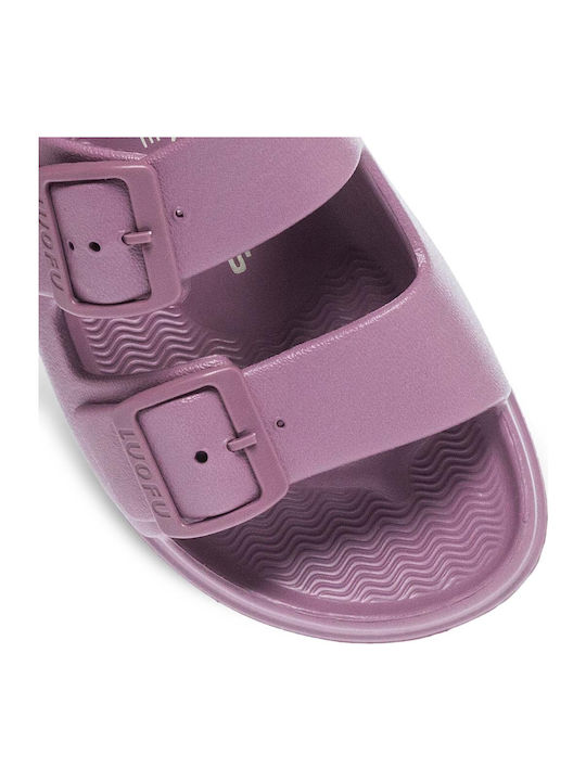 Șlapi Tip Sandale Violet
