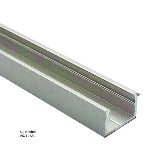 VK Lighting Алуминиев Профил за LED Лента 200x1.6x0.4см.