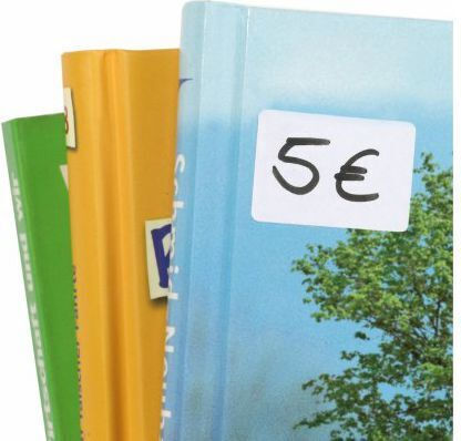 Herma 192τμχ Αυτοκόλλητες Ετικέτες Ορθογώνιες σε Λευκό Χρώμα 34x67mm