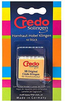 Credo Credo Nail Care Tools Replacement Razor Blades for Callus Remover 10pcs
