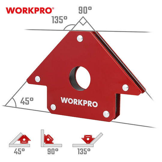 WorkPro WP232046 Ъгъл на заваряване