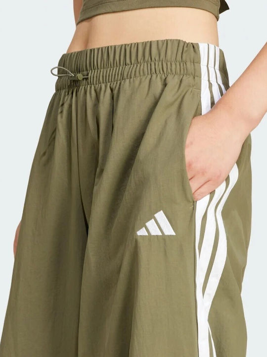 Essentials 3-stripes Долнище на анцуг Зелен