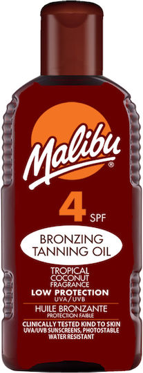 Malibu Tanning Oil Spf4 200ml + Aloe After Sun Gel 200ml