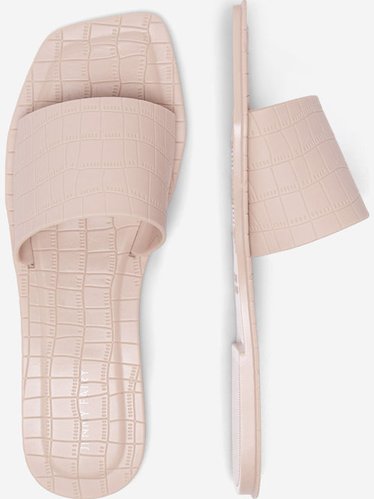 Flache Sandalen für Damen in Beige Farbe