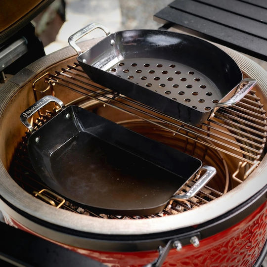Karbon Steel Half-Moon Pan Set – Kamado Joe Kj15124822