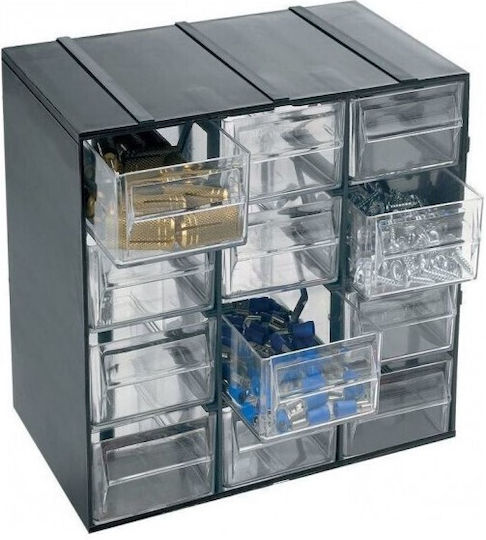 JB Συρταριέρα Εργαλείων Plastic W19xD19xH22.8cm