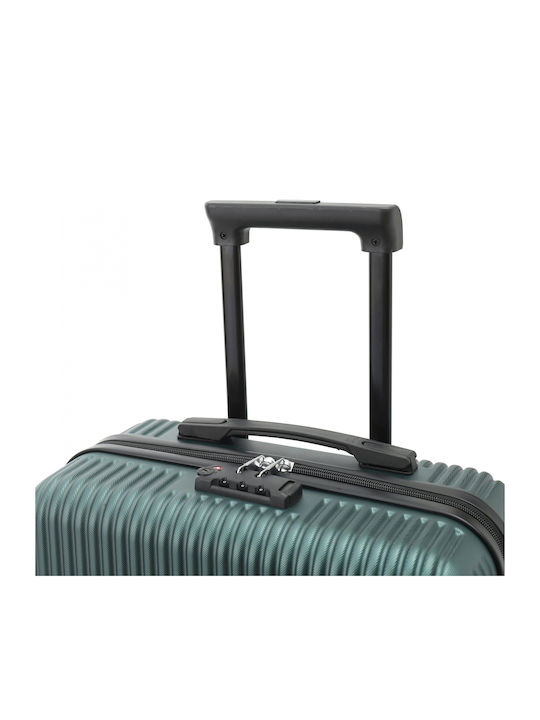 CabinFly Valiză de Călătorie Cabină Dură Verde cu 4 roți Înălțime 55cm
