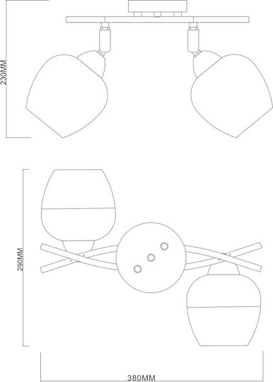 Agora Lighting Ceiling Light