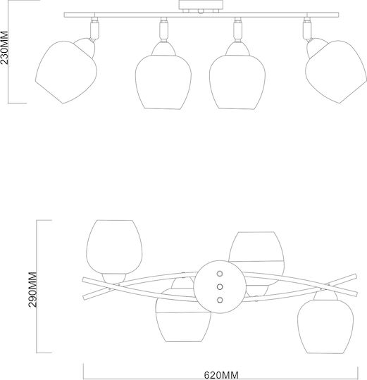 Agora Lighting Ceiling Light