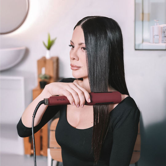 Tesla Hair Straightener with Ceramic Plates Ionic 48W