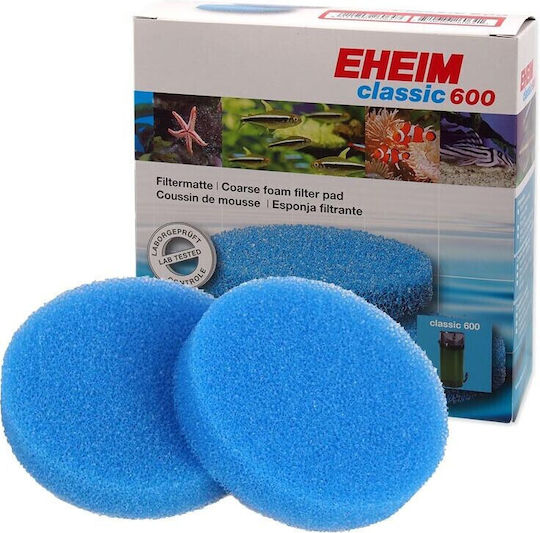 Eheim Sponge for Aquarium Filtering Set of 2 Sponges for Classic 600 Filter 2pcs