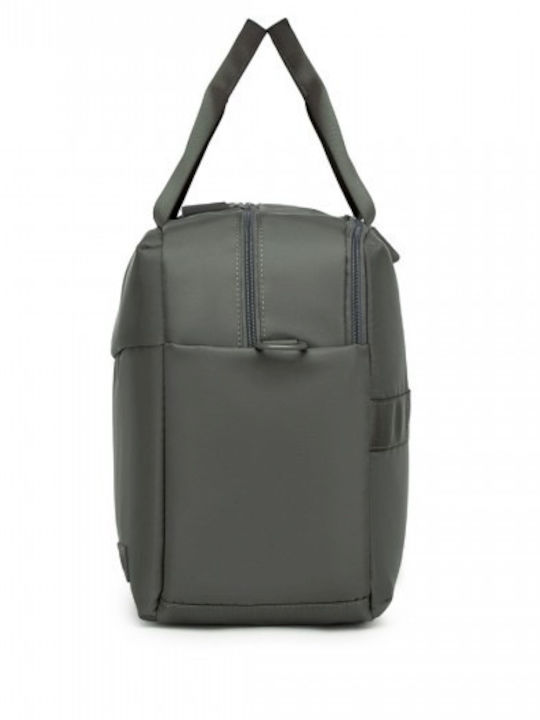 Miss Lulu Water-Resistant Travel Bag Laptop Sleeve Multi-Functional Tote Business Weekend Large Capacity Men Women Gray