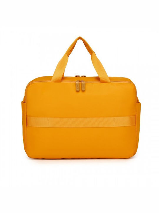 Miss Lulu Water-Resistant Travel Bag Laptop Sleeve Multi-Functional Tote Business Weekend Large Capacity Men Women Yellow