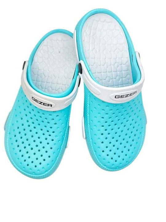Damen Clogs Türkis