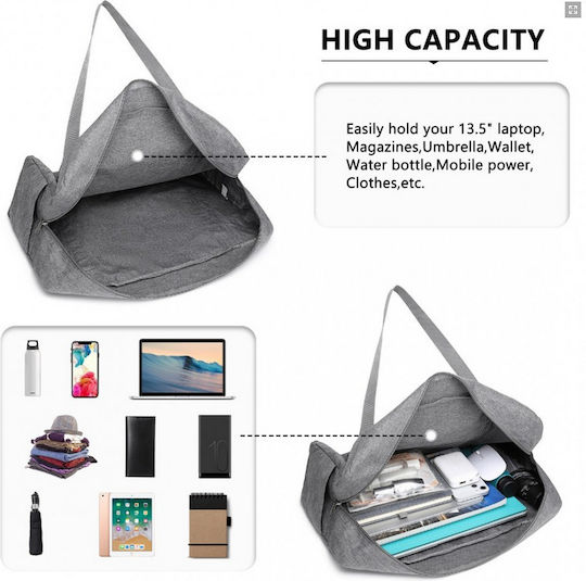 Miss Lulu Reisetasche Gray Stoff