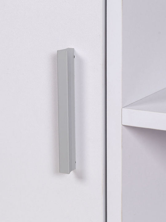 Έπιπλο Τηλεόρασης Λευκό Μ110xΠ35xΥ36cm