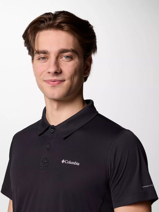 Zero Rules Polo T-shirt Μαυρο