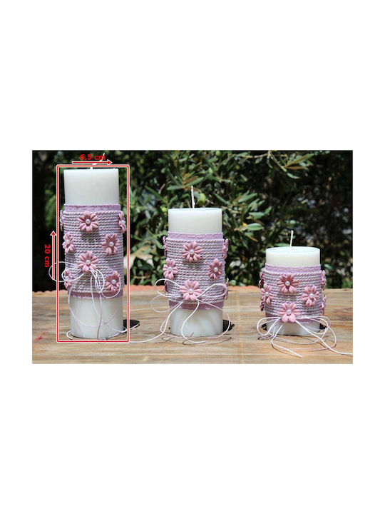 Lumânare Parfumată Handmade Flori de Liliac 6.5x20 0516030