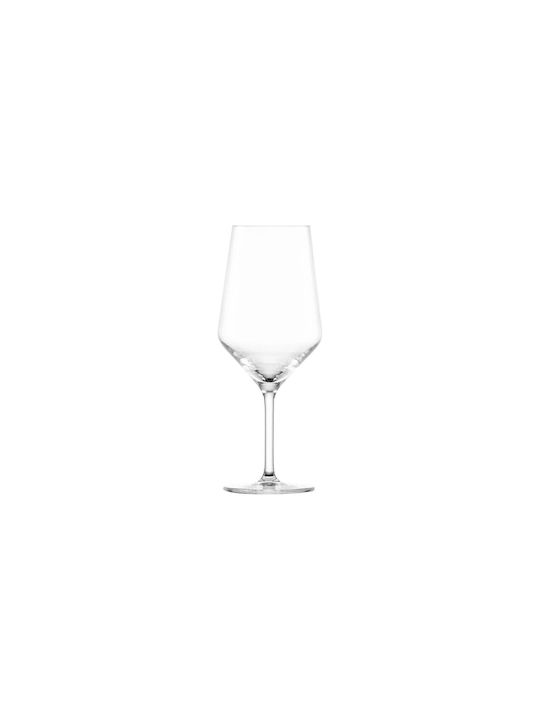 Schott Zwiesel Set of Glasses for White and Red Wine made of Crystal in Red Color 530ml 6pcs