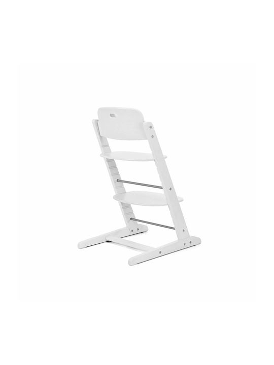 Cybex Iris Baby Hochstuhl 3 in 1 mit Höhenverstellbar Beech Wood Weiß
