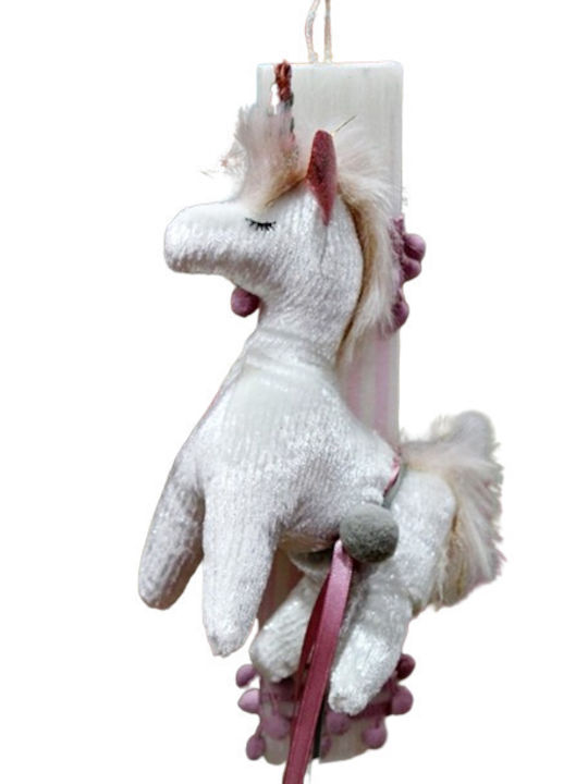Candle Unicorn Round Pink Candle Unicorn Round Pink