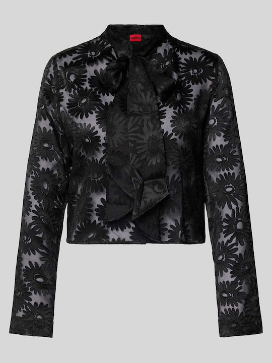 Eurydyke Women's Long Sleeve Shirt Black