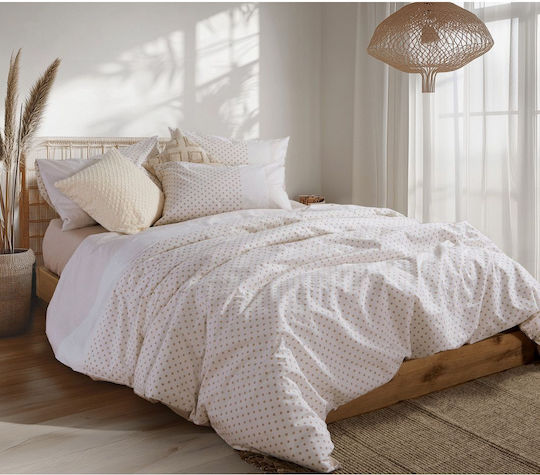Nef-Nef Homeware Сет Чаршафи Двойни 200x270см. Donter Сив 4бр