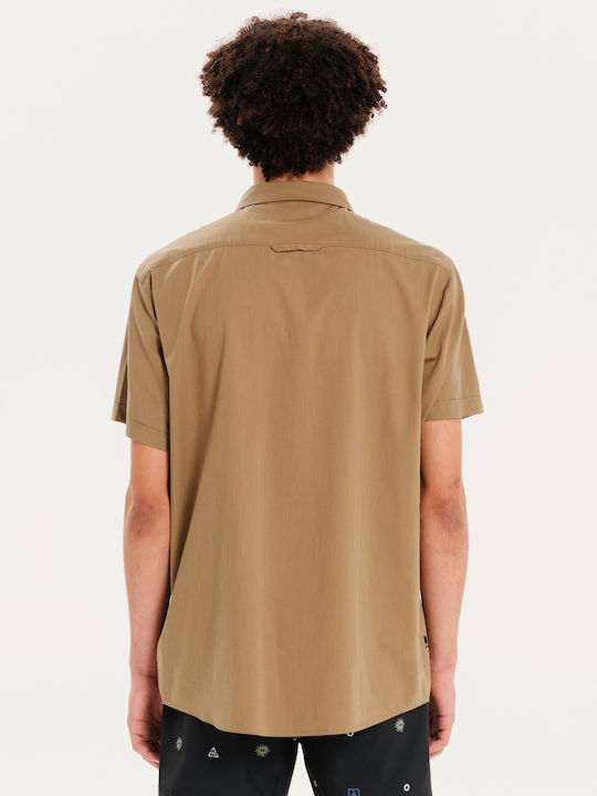 Short-sleeved Shirt Khaki