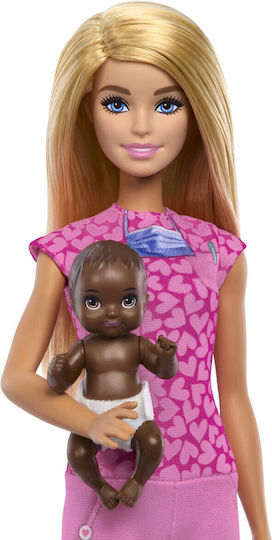 Barbie Pediatrician Set de păpuși pentru 3++ Ani