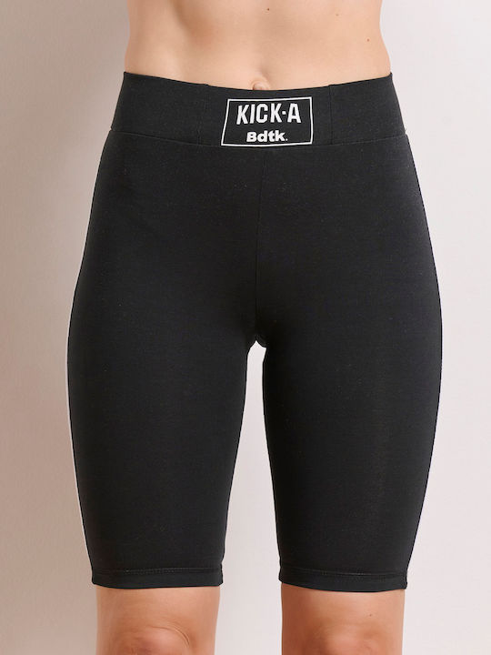 Women's Bike Training Legging High Waisted Black