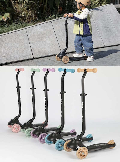 Q Play Kids Scooter Sema Evo 6 in 1 3-Wheel with Seat for 12 Months Pink