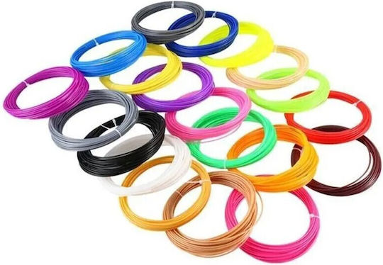 ACP PLA 3D Printer Filament 1.75mm Colorful 10τμχ (Refill)