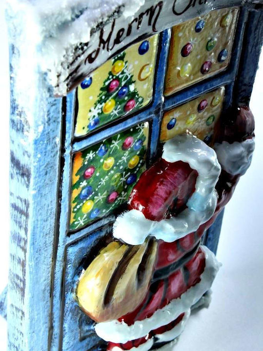 Gerakis Christmas Blue Candle 23x14cm