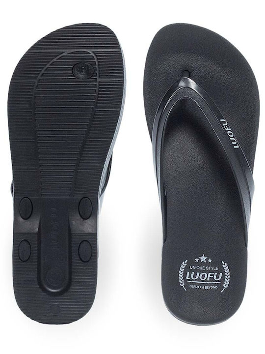 Frauen Flip Flops in Schwarz Farbe
