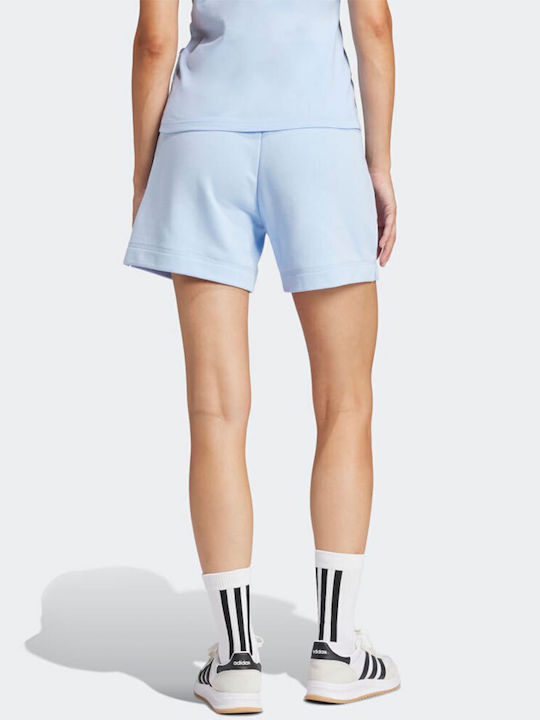 adidas Essentials Linear French Γυναικείο Πετσετέ Αθλητικό Σορτς Γαλάζιο