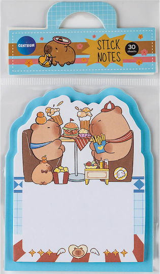 Centrum Capybara Haftnotizen 70x90mm 30 Blatt