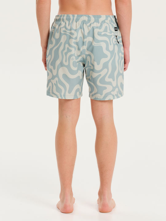 Emerson Men's Swimwear Shorts Green with Prints