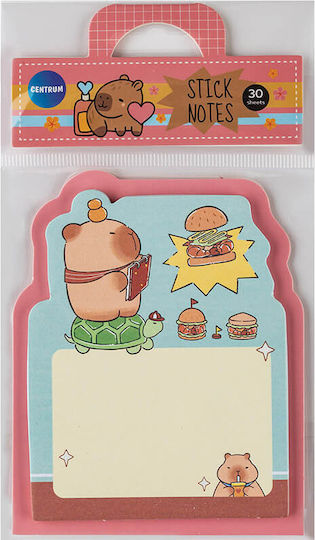 Centrum Capybara Haftnotizen 70x90mm 30 Blatt