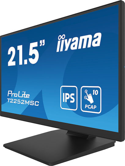 Iiyama POS Monitor 22" LED / IPS με Ανάλυση 1920x1080